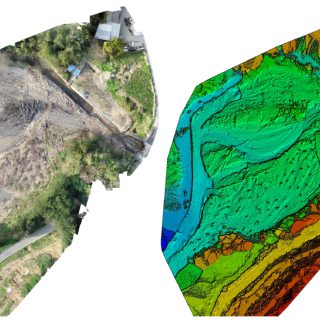 的確な操縦を学んでドローンで空撮測量を。